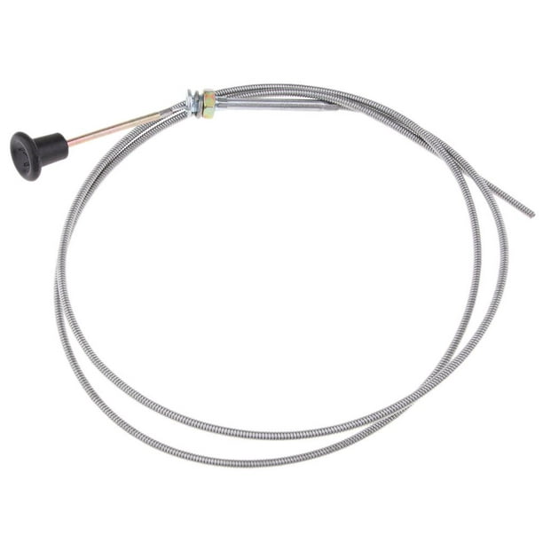 237 Rotary Universal Push Pull Choke Cable 63" Inner 60" Conduit 2-3/4" travel